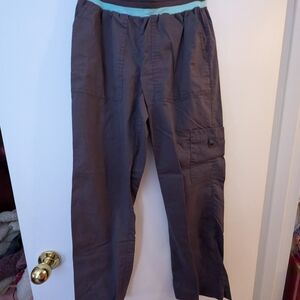 Gray Casual Pants 5 Pockets